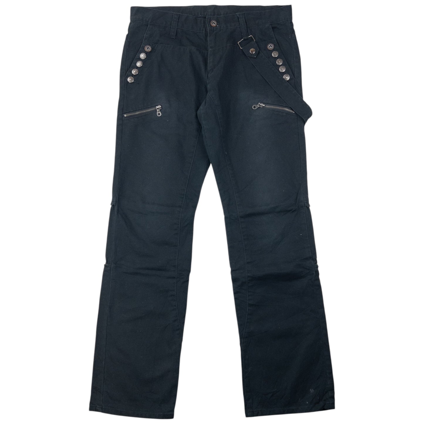 Vintage 2000s PPFM Zip Leg Trousers Size W34