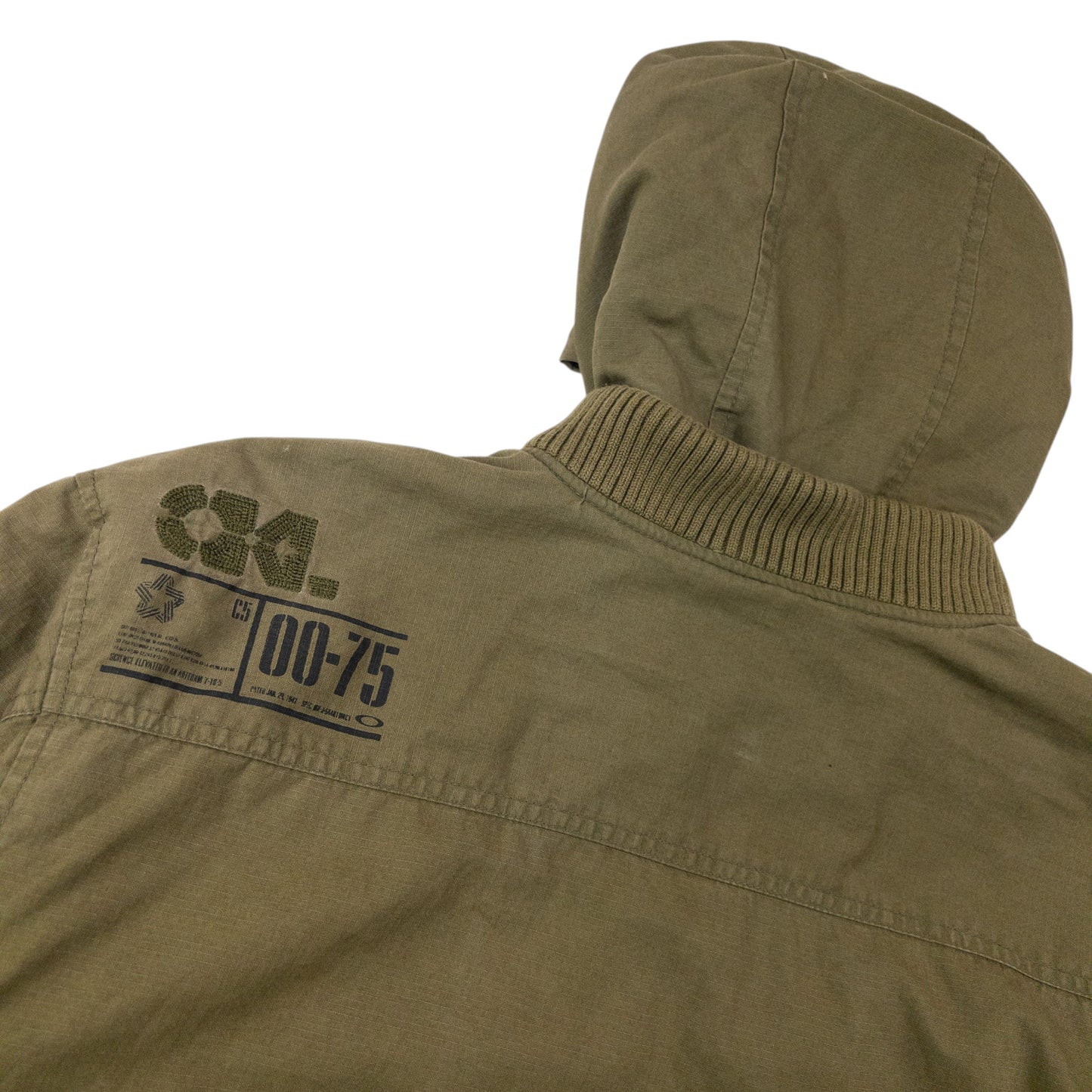 Vintage 2000s Oakley Zip Up Cargo Jacket Size XL