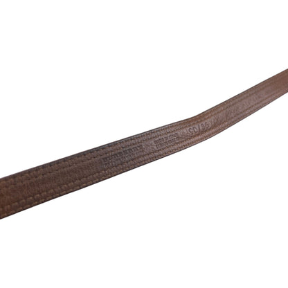 Vintage 2000s Burberry Leather Belt Size W32