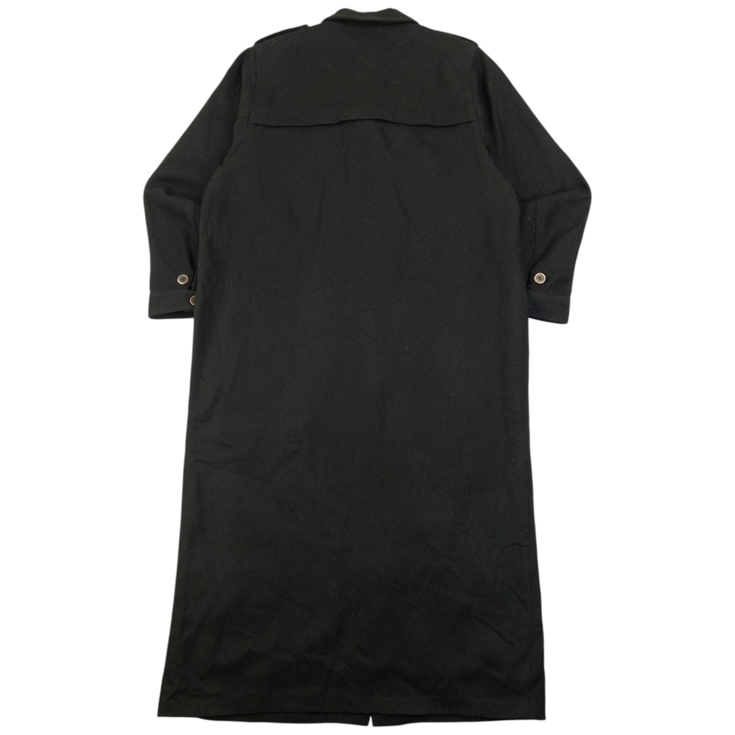Vintage 2000s Yohji Yamamoto Half Button Longline Jacket Womens Size XL