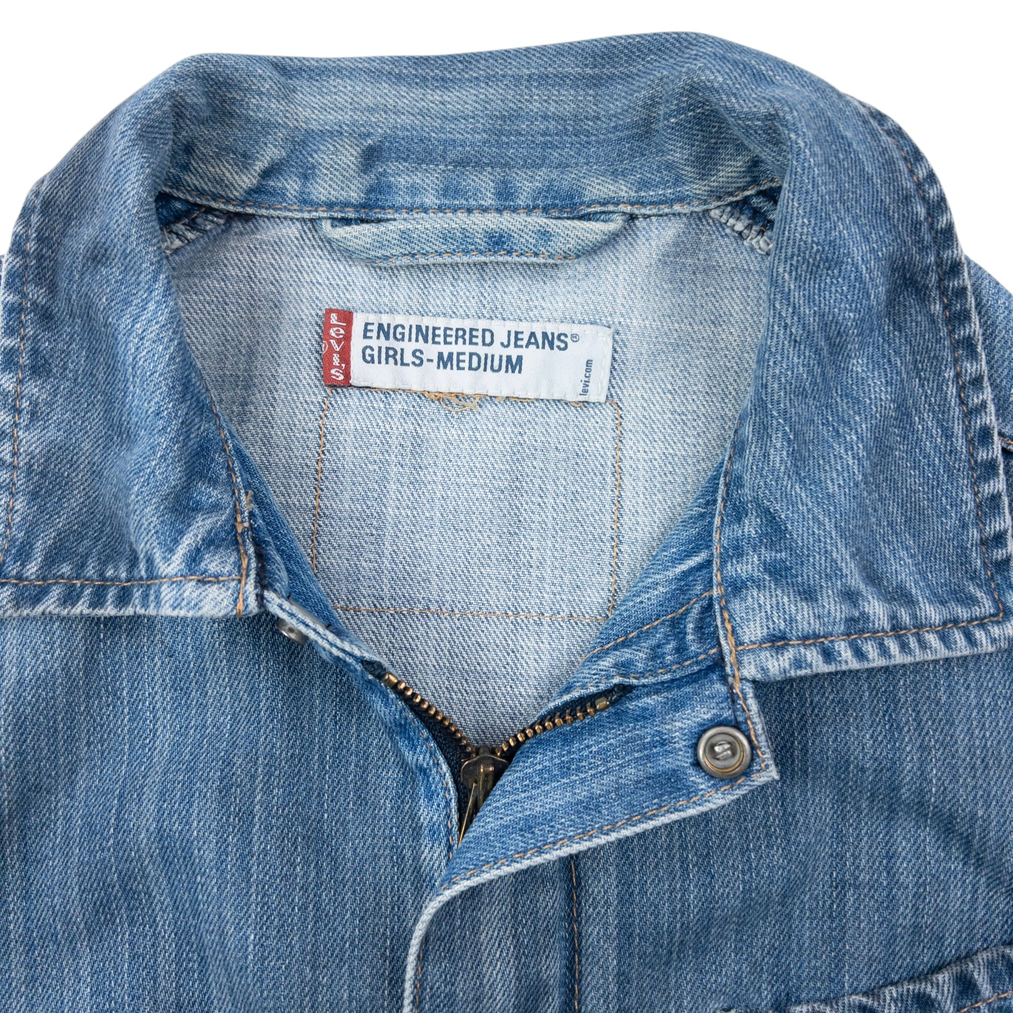 Vintage 2000s Levi's Engineered Garments Denim Jacket Womens Size M