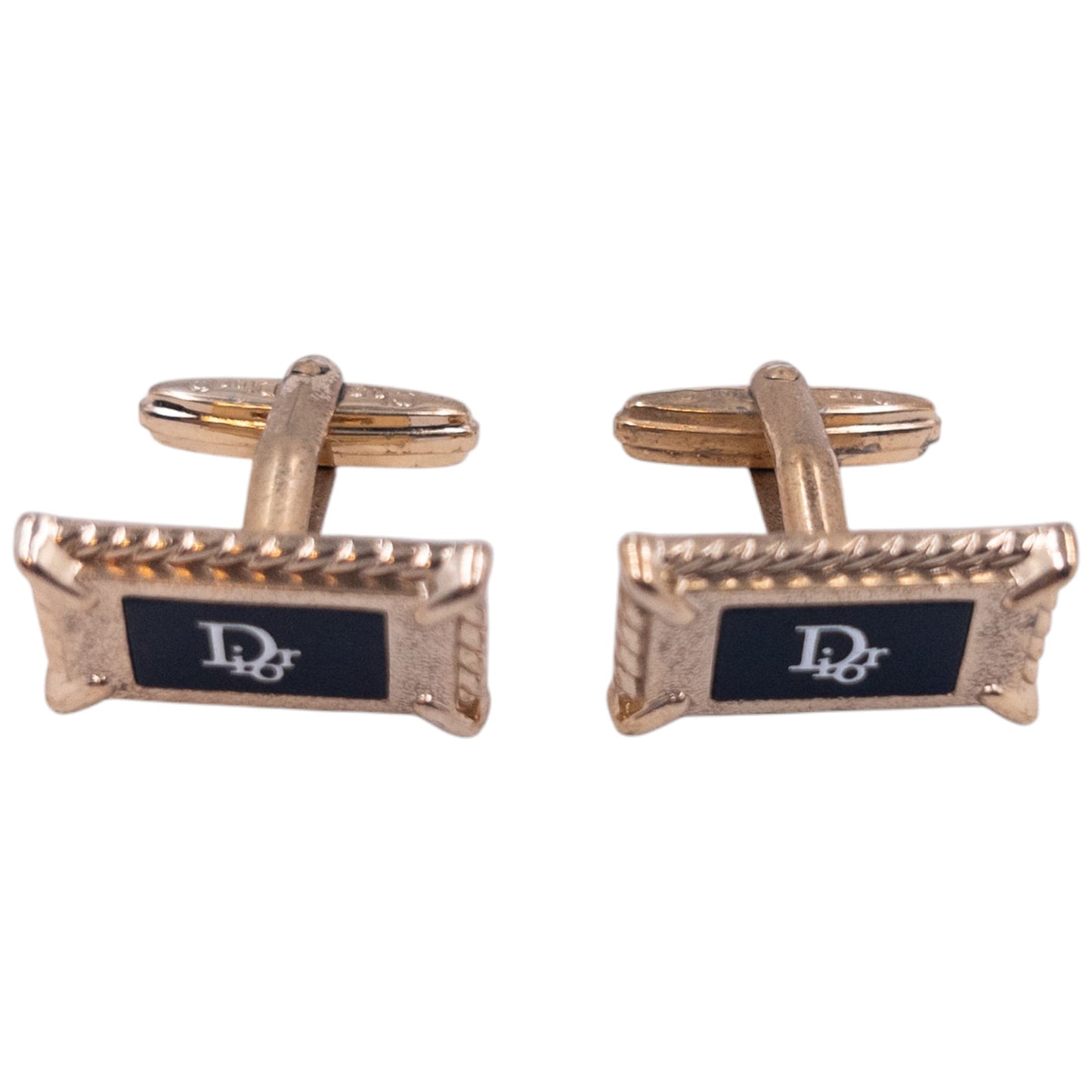 Vintage Dior Embossed Cufflinks