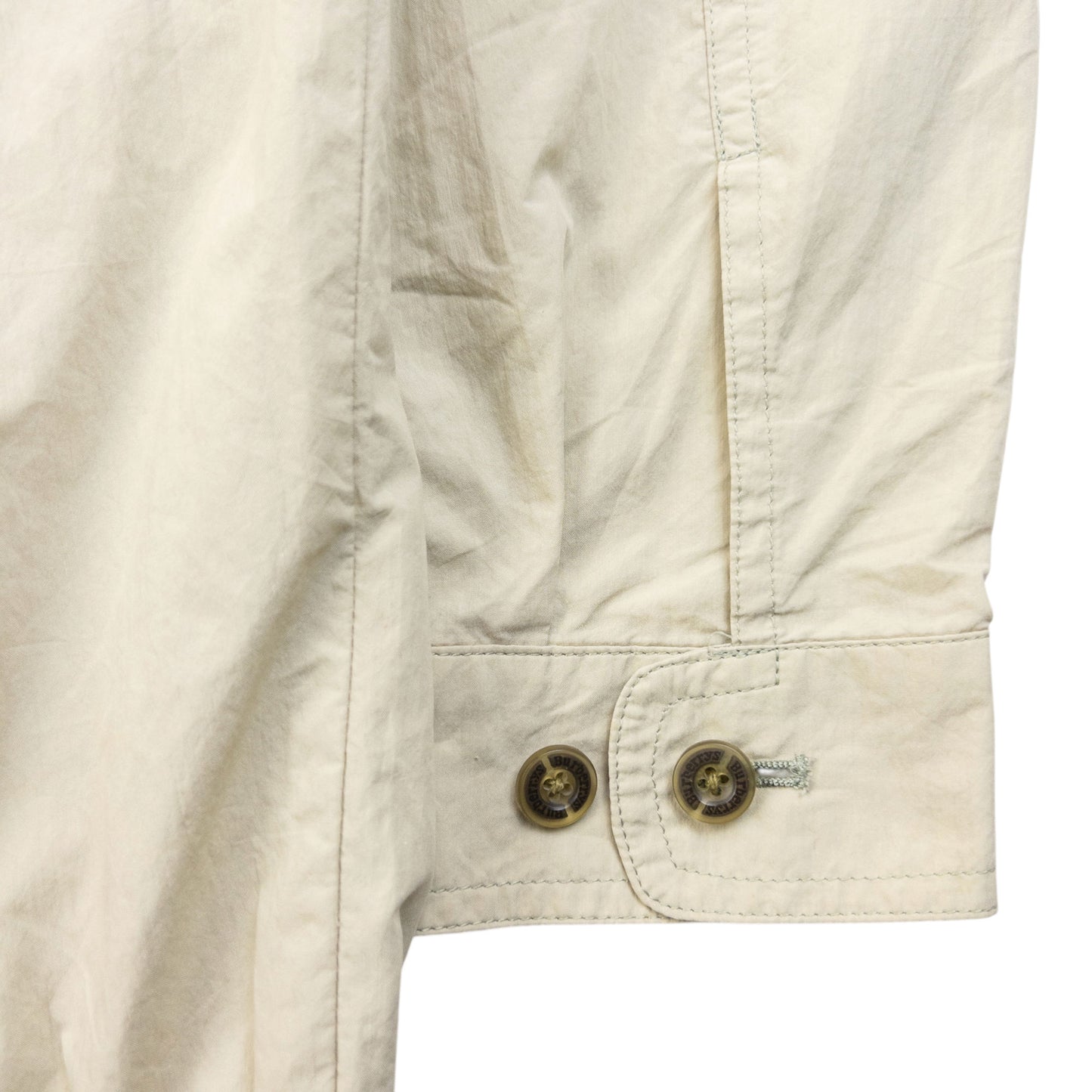 Vintage 90s Burberry Lightweight Zip Up Jacket Size S