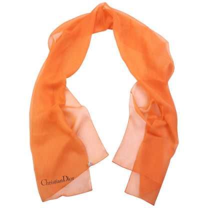 Vintage 90s Dior DUNE Sheer Chiffon Scarf