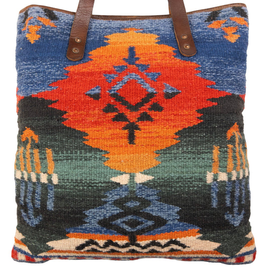 Vintage Ralph Lauren Aztec Tote Shoulder Bag