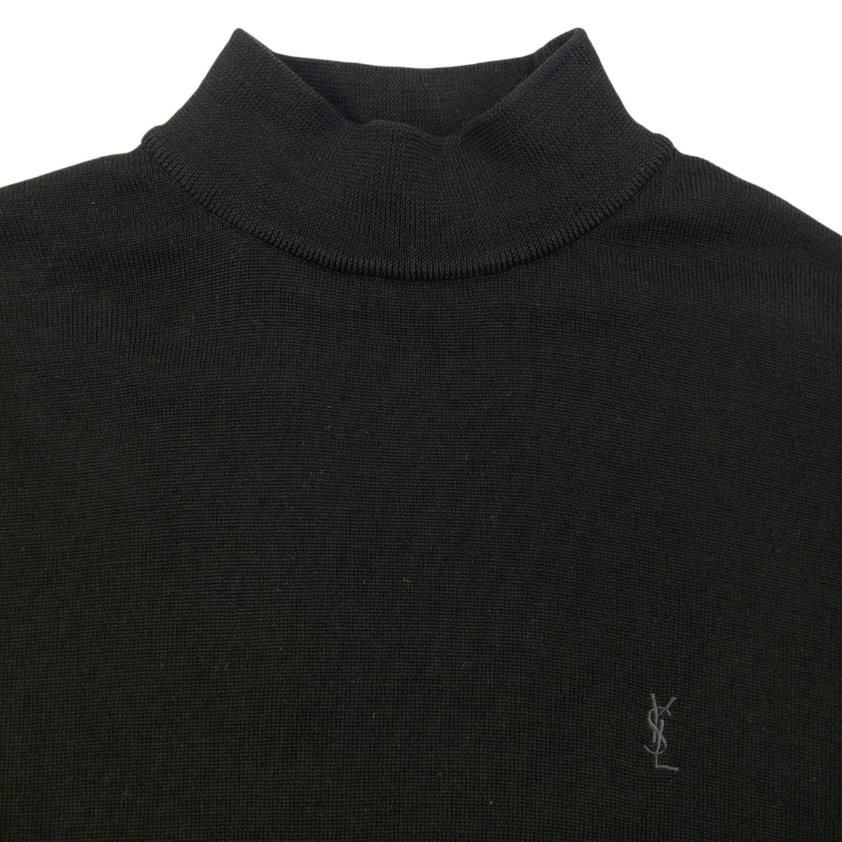 Vintage 90s YSL Yves Saint Laurent Turtleneck Jumper Size L