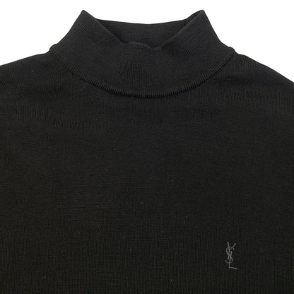 Vintage 90s YSL Yves Saint Laurent Turtleneck Jumper Size L