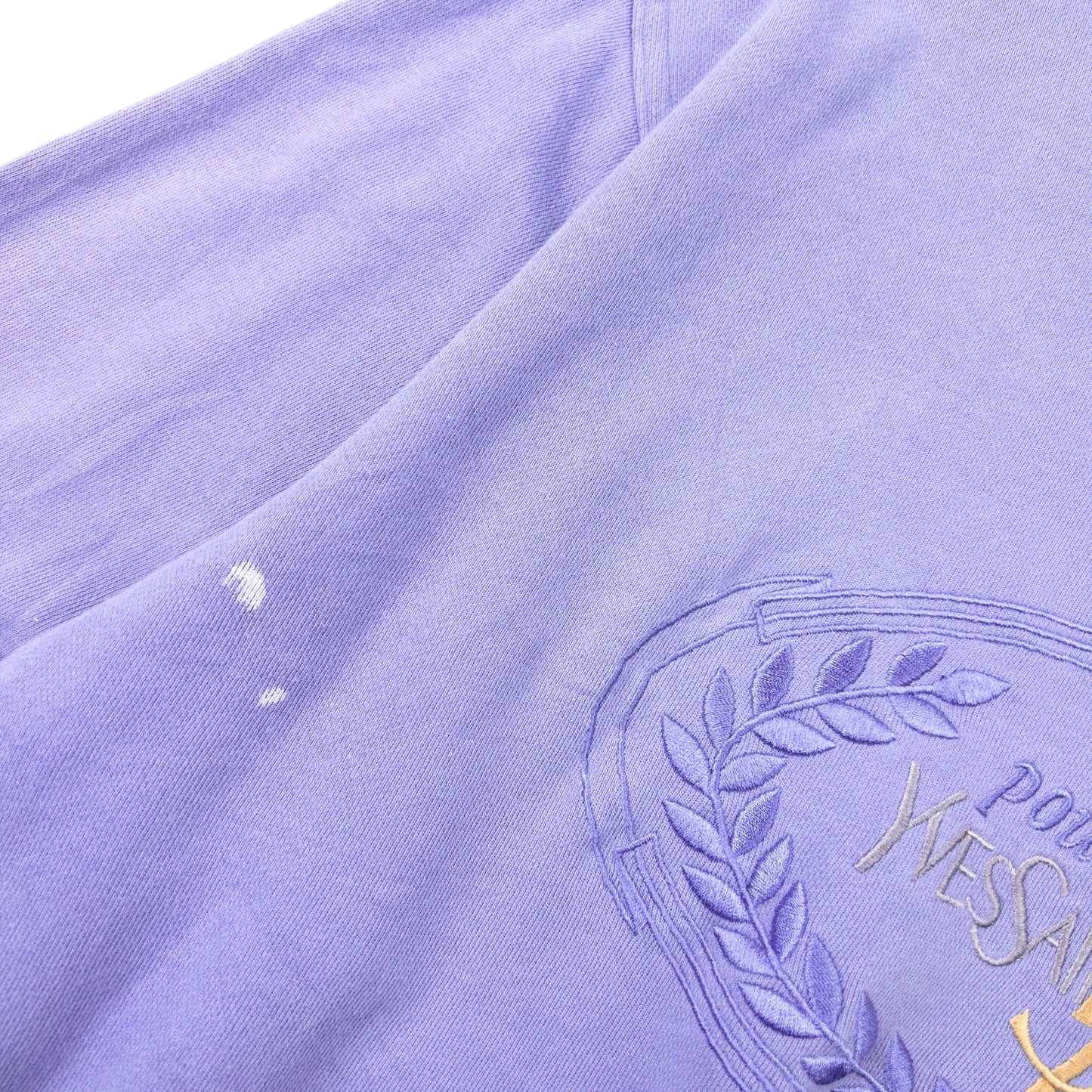 Vintage 90s YSL Yves Saint Laurent Embroidered Sweatshirt Size M