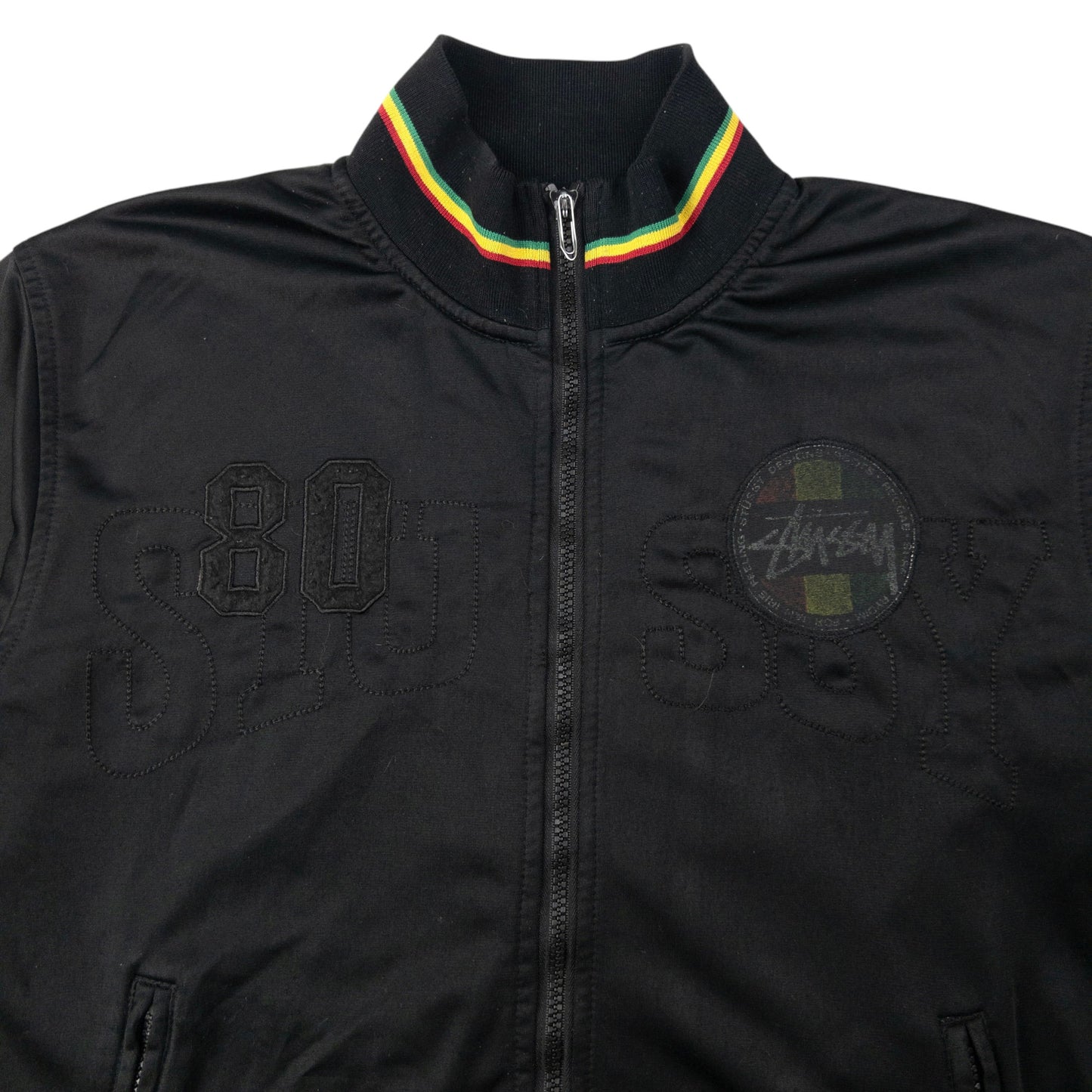 Vintage Stussy Reggae Zip Up Jacket Size M