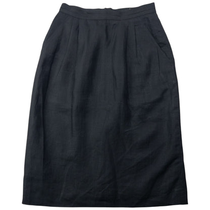 Vintage 70S Gucci Linen Skirt Womens Size W24