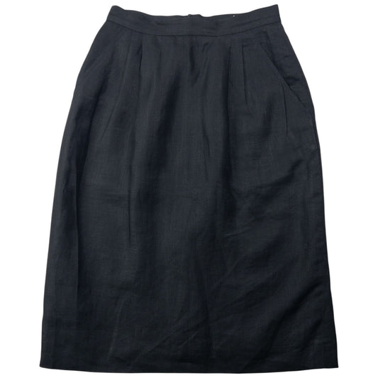 Vintage 70S Gucci Linen Skirt Womens Size W24