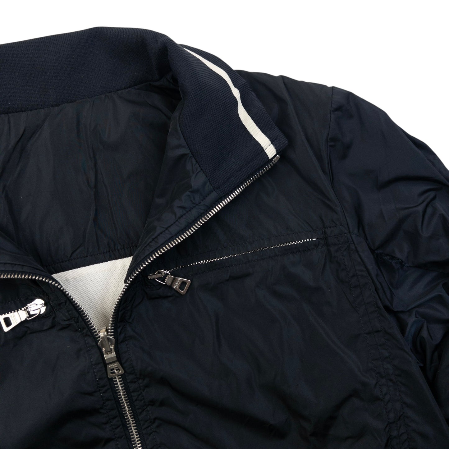 Vintage 2000s Prada Sport Reversible Zip Up Jacket Womens Size S