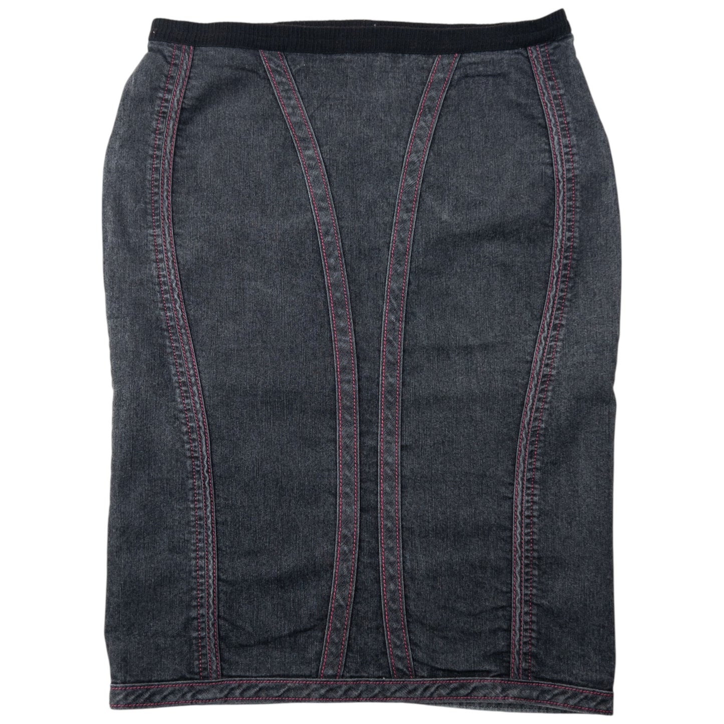 Vintage 2000s Armani Jeans Denim Skirt Womens Size W32