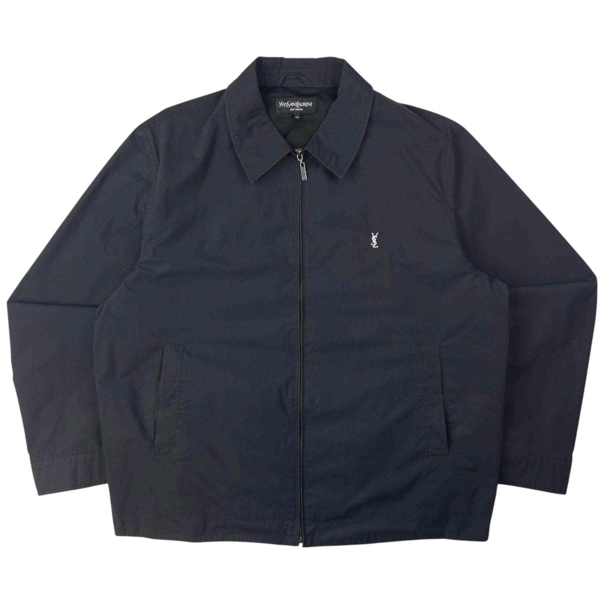Vintage YSL Yves Saint Laurent Harrington Jacket Size XXL