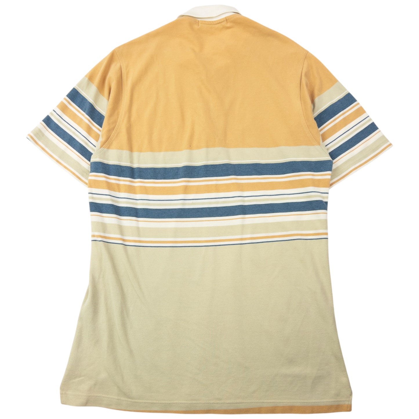 Vintage 90s Burberry Striped Polo Shirt Size S