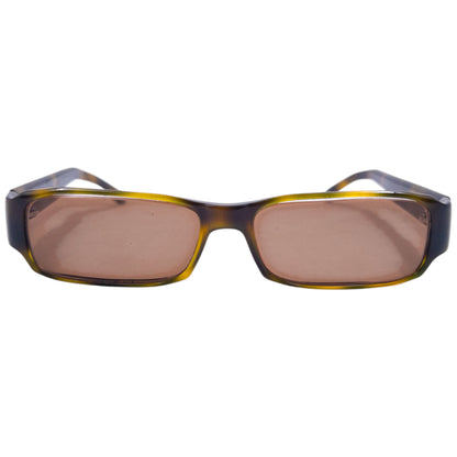 Vintage 2000s Gucci By Tom Ford Tortoise Shell Sunglasses