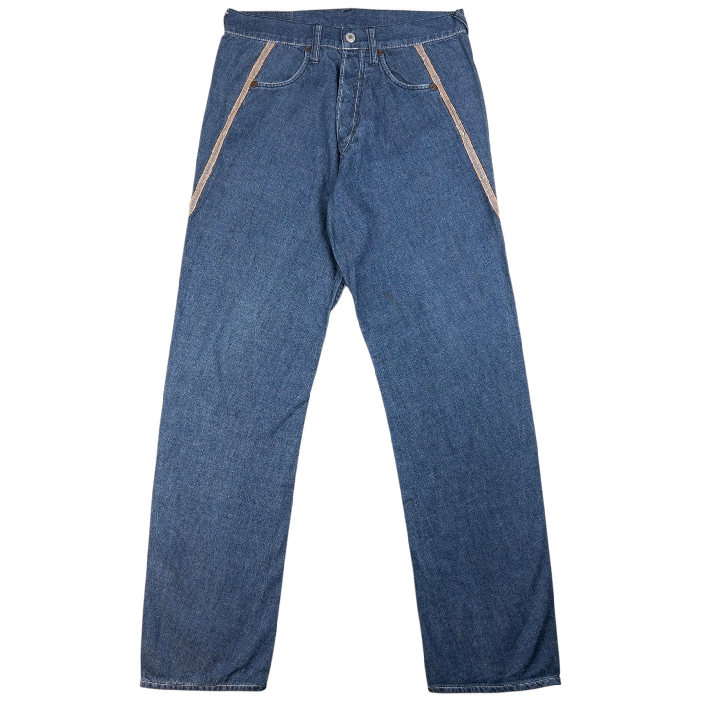 Vintage Evisu Double Gull Exposed Selvidge Japanese Denim Jeans Size W31