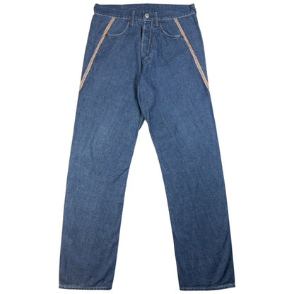 Vintage Evisu Double Gull Exposed Selvidge Japanese Denim Jeans Size W31