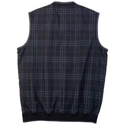 Vintage 2000s Burberry Golf Nova Check Pullover Vest Jacket Size M