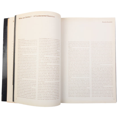 Vintage 1978 Issey Miyake East Meets West Photography Coffee Table Book