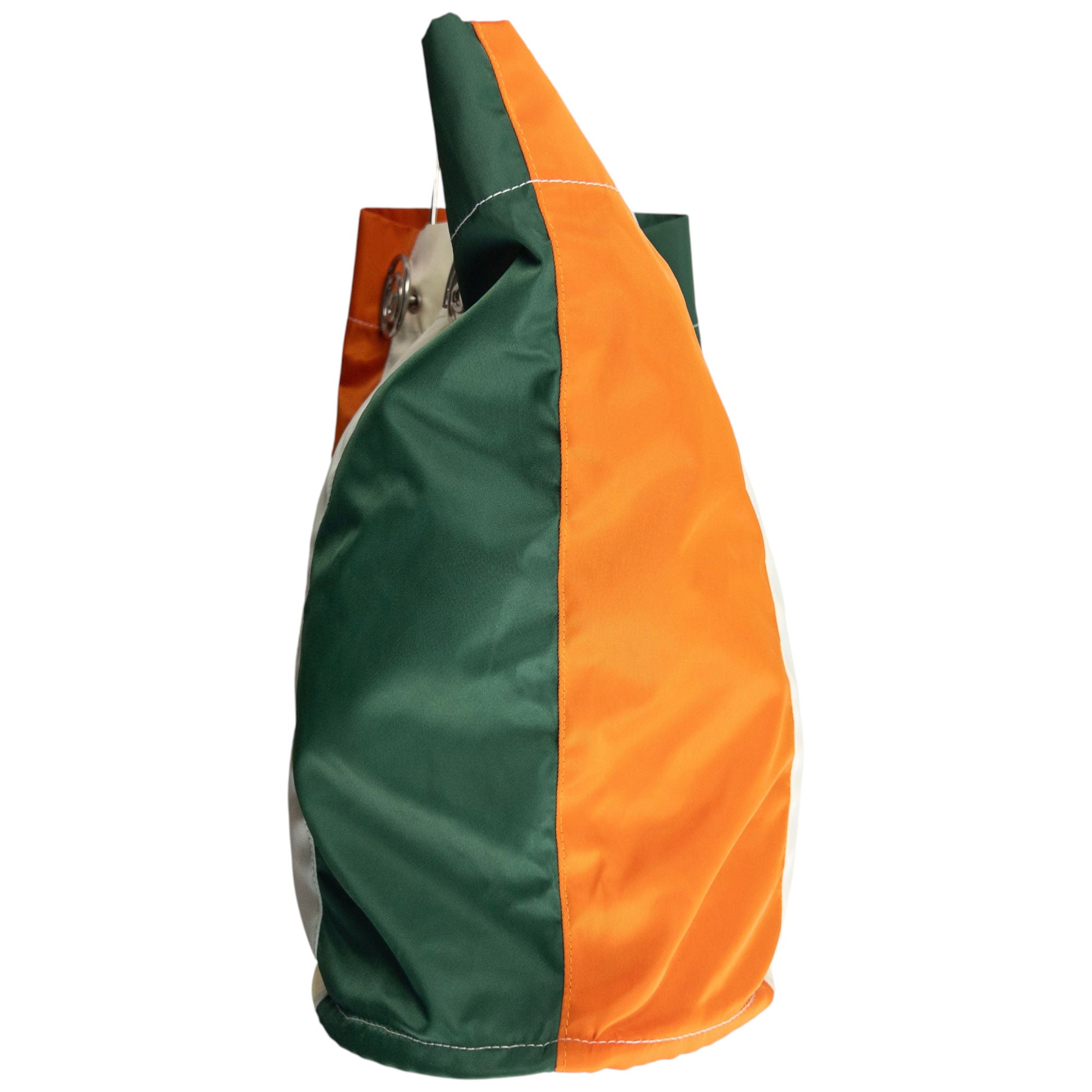 Vintage Issey Miyake Striped Handbag