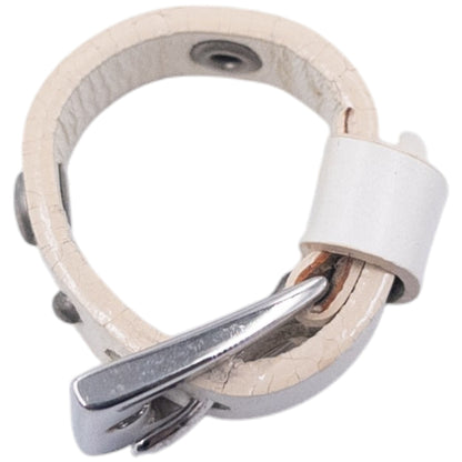 Vintage Dior Leather Buckle Ring