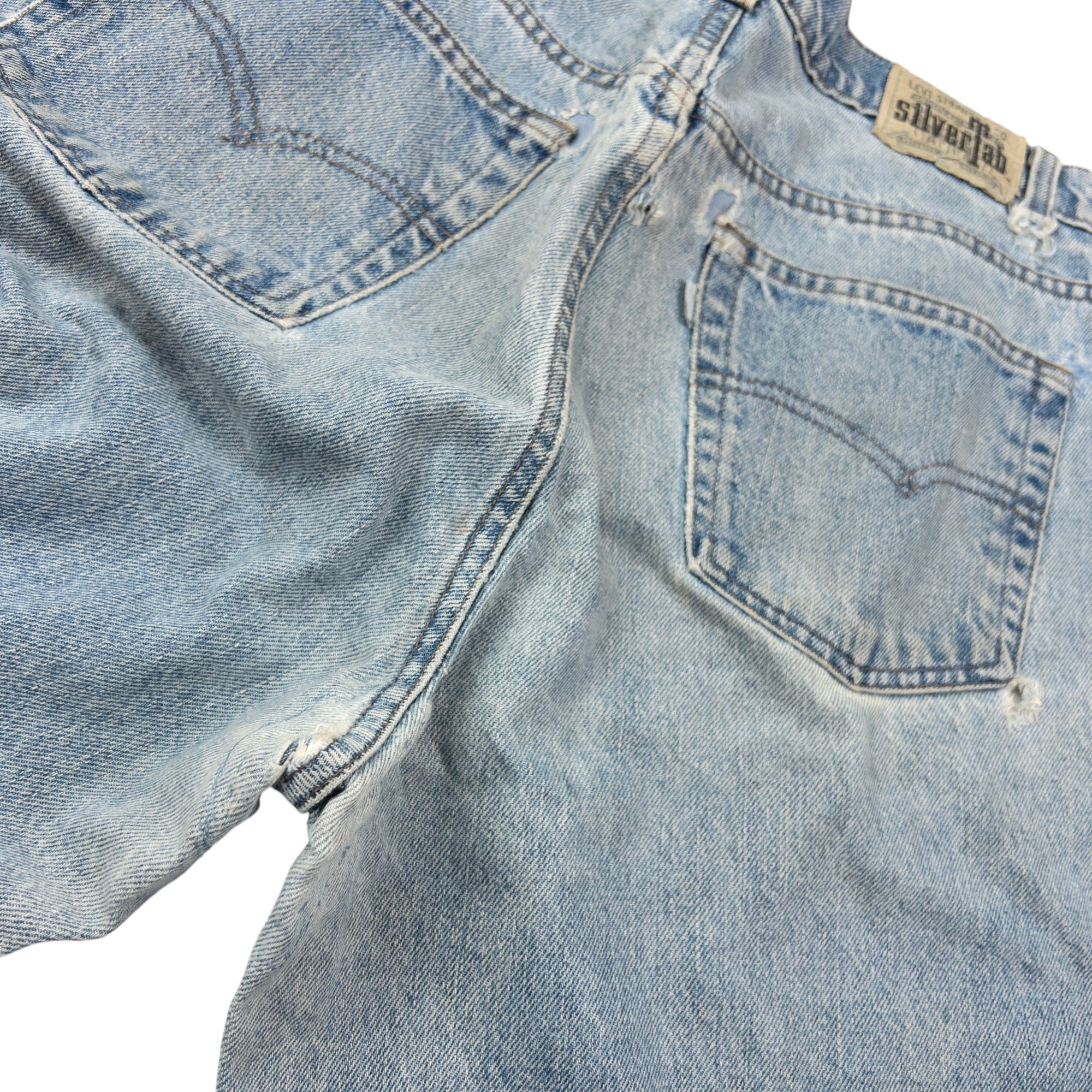 Vintage Levi's Silver Tab Loose Denim Jeans Size W38