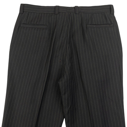Vintage 2000s Versace Classic V2 Pinstripe Jacket & Trousers Suit Set Size XL