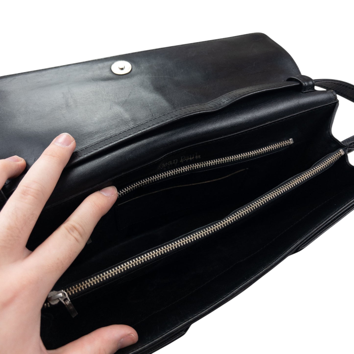 Vintage Jean Paul Gaultier Embossed Crossbody Bag