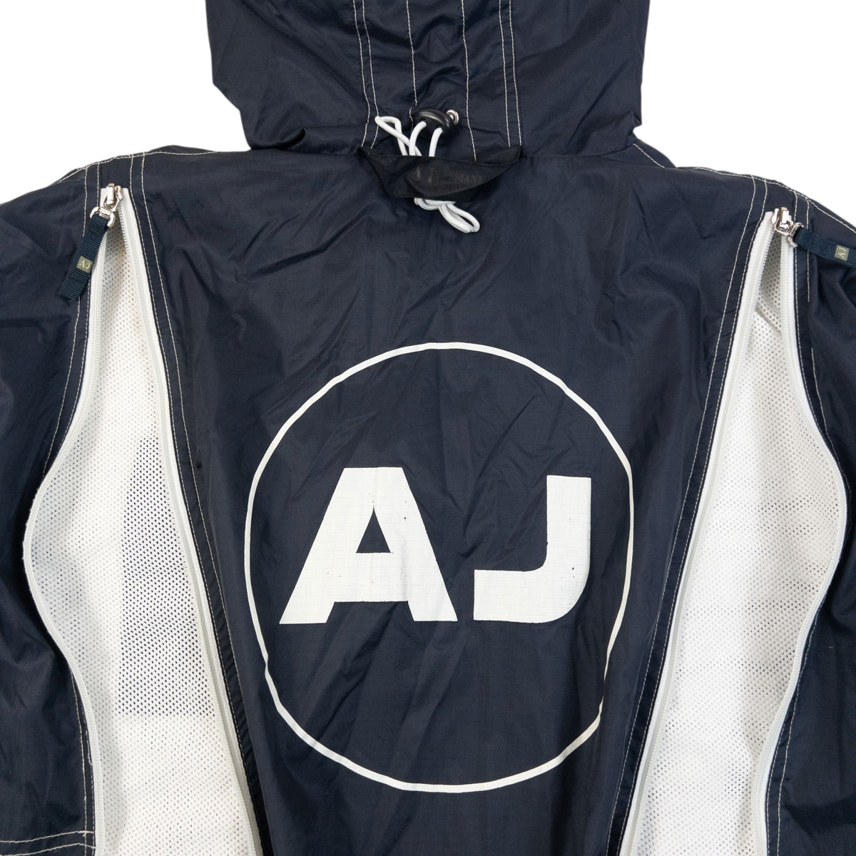 Vintage 2000s Armani Jeans Full Zip Ventilated Jacket Size S