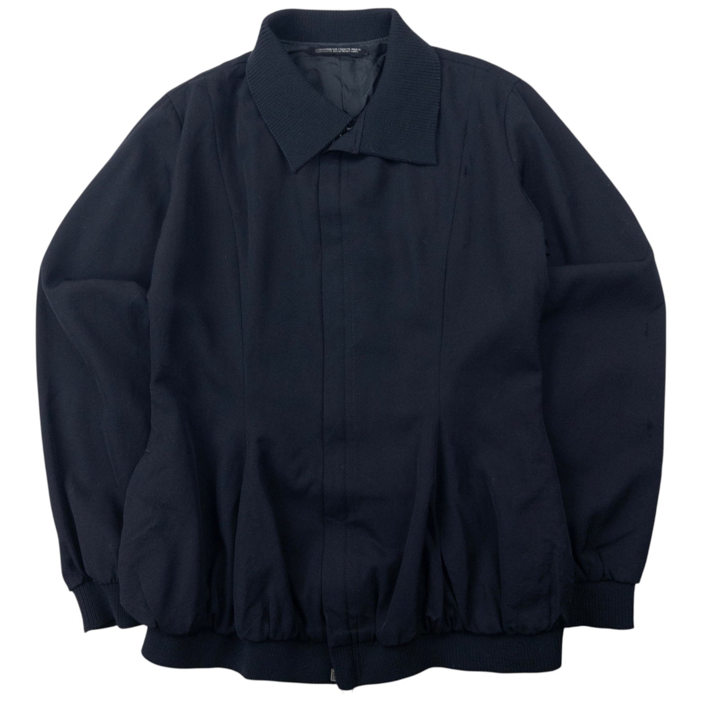 Vintage Yohji Yamamoto Pleated Zip Up Jacket Size S