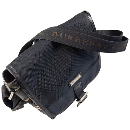Vintage Burberry Black Label Nova Check Crossbody Bag