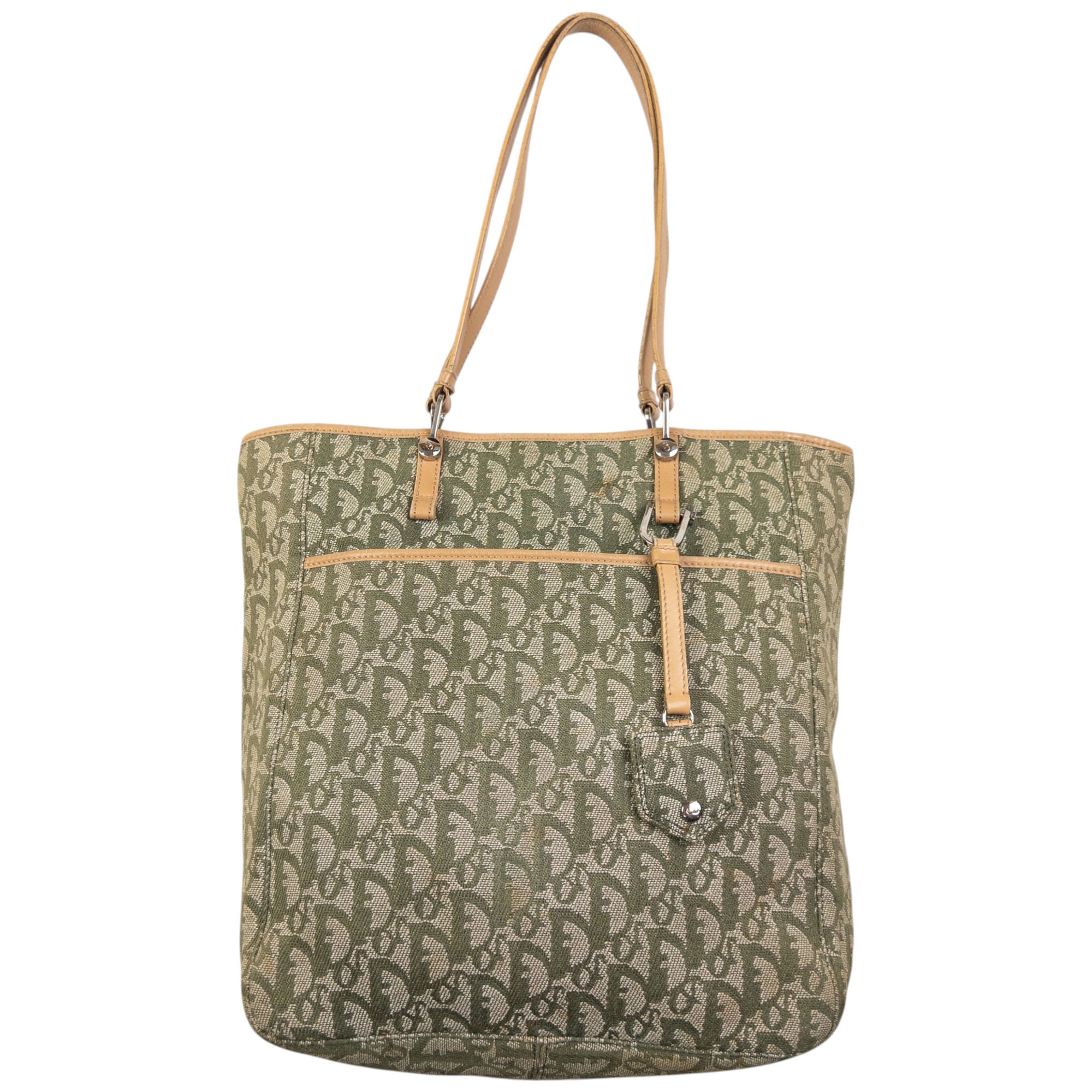 Vintage Dior Monogram Shoulder Bag