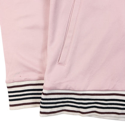 Vintage 2000s Burberry Black Label Zip Up Sweatshirt in pink, photo 5