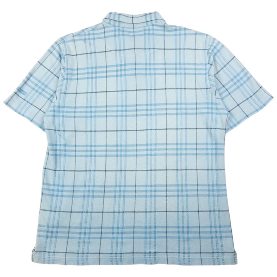Vintage Burberry Nova Check Polo Shirt Size M