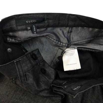 Vintage 2000s Gucci By Tom Ford Iridescent Trousers Womens Size W26