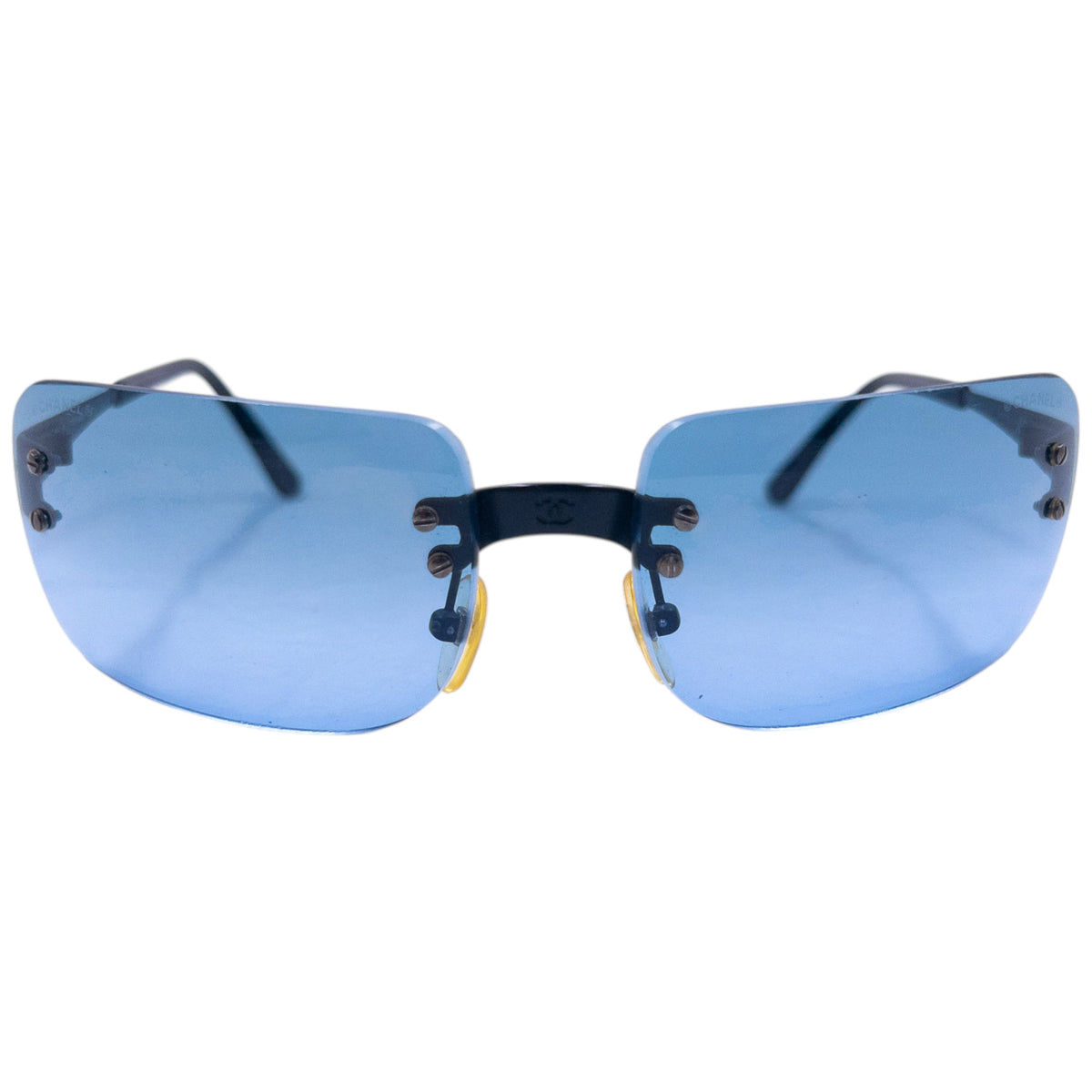 Vintage 2000s Chanel Rimless Sunglasses