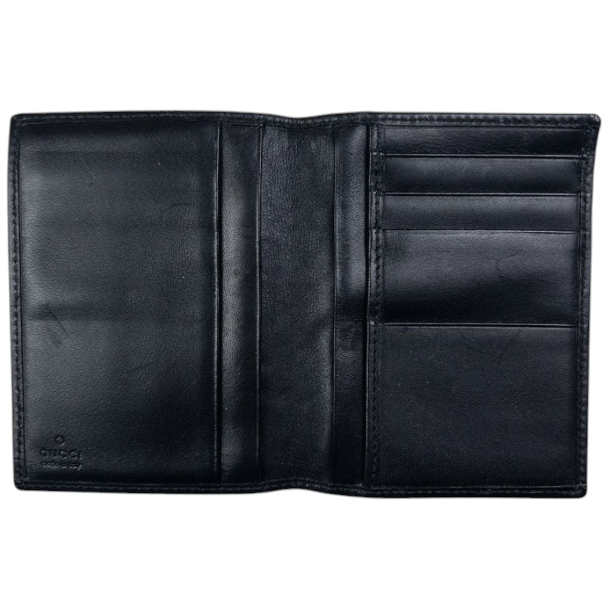 Vintage Gucci Monogram Leather Card Holder