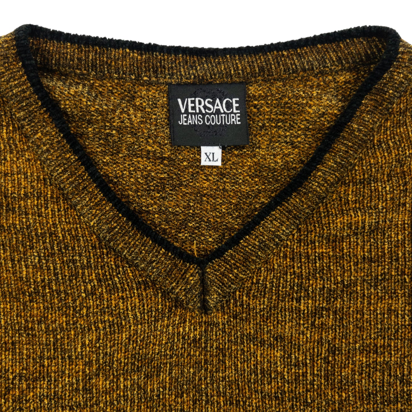 Vintage 2000s Versace Jeans Couture Knit Jumper Size XL
