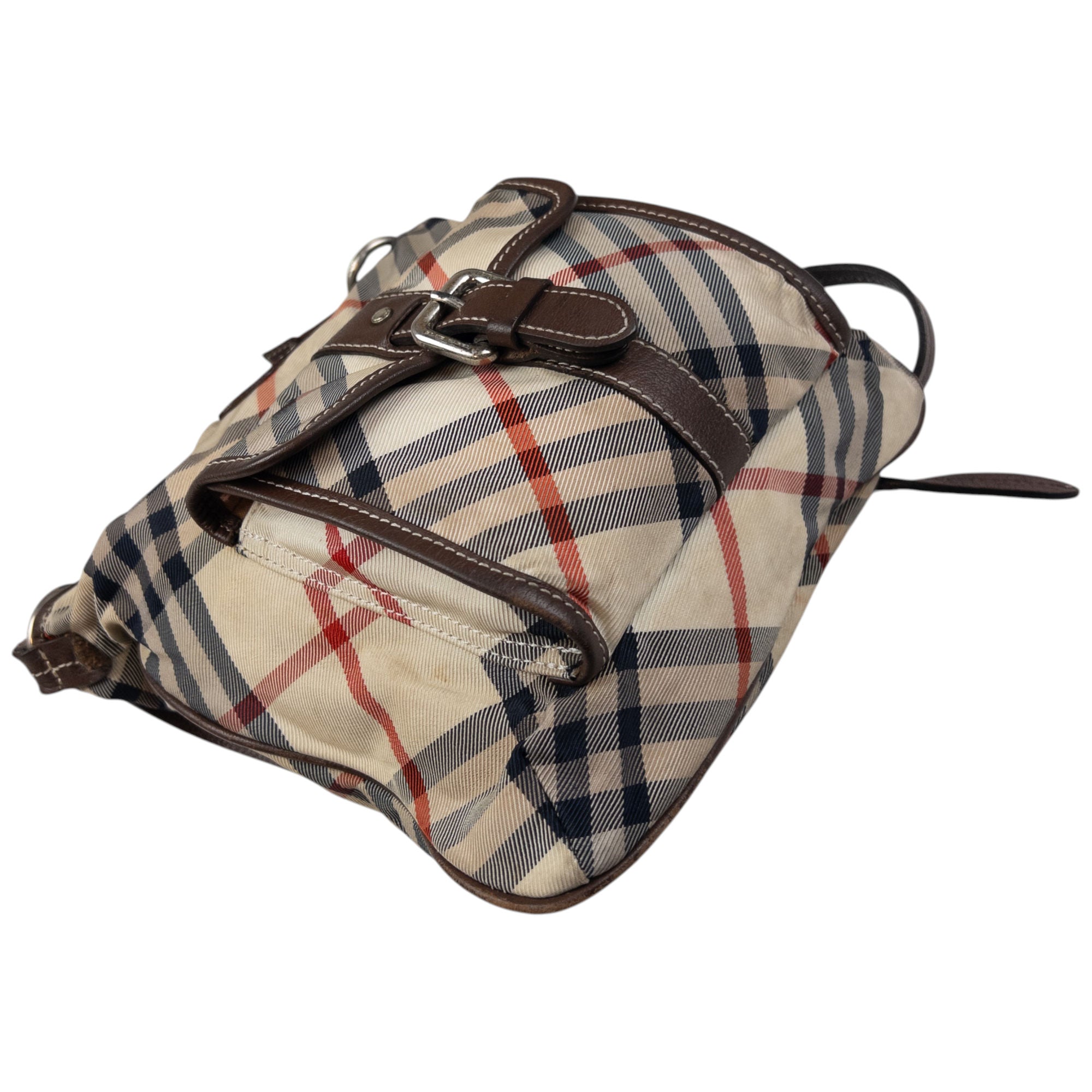 Vintage Burberry Nova Check Crossbody Bag