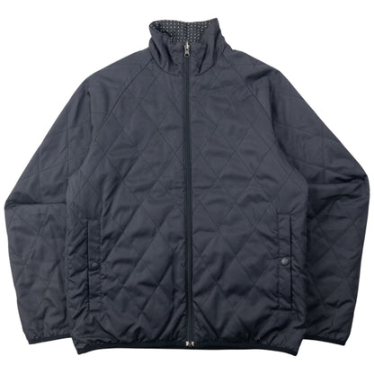 Vintage 2000s Burton iDiom Gray Scale Series Reversible Quilted Jacket Size S