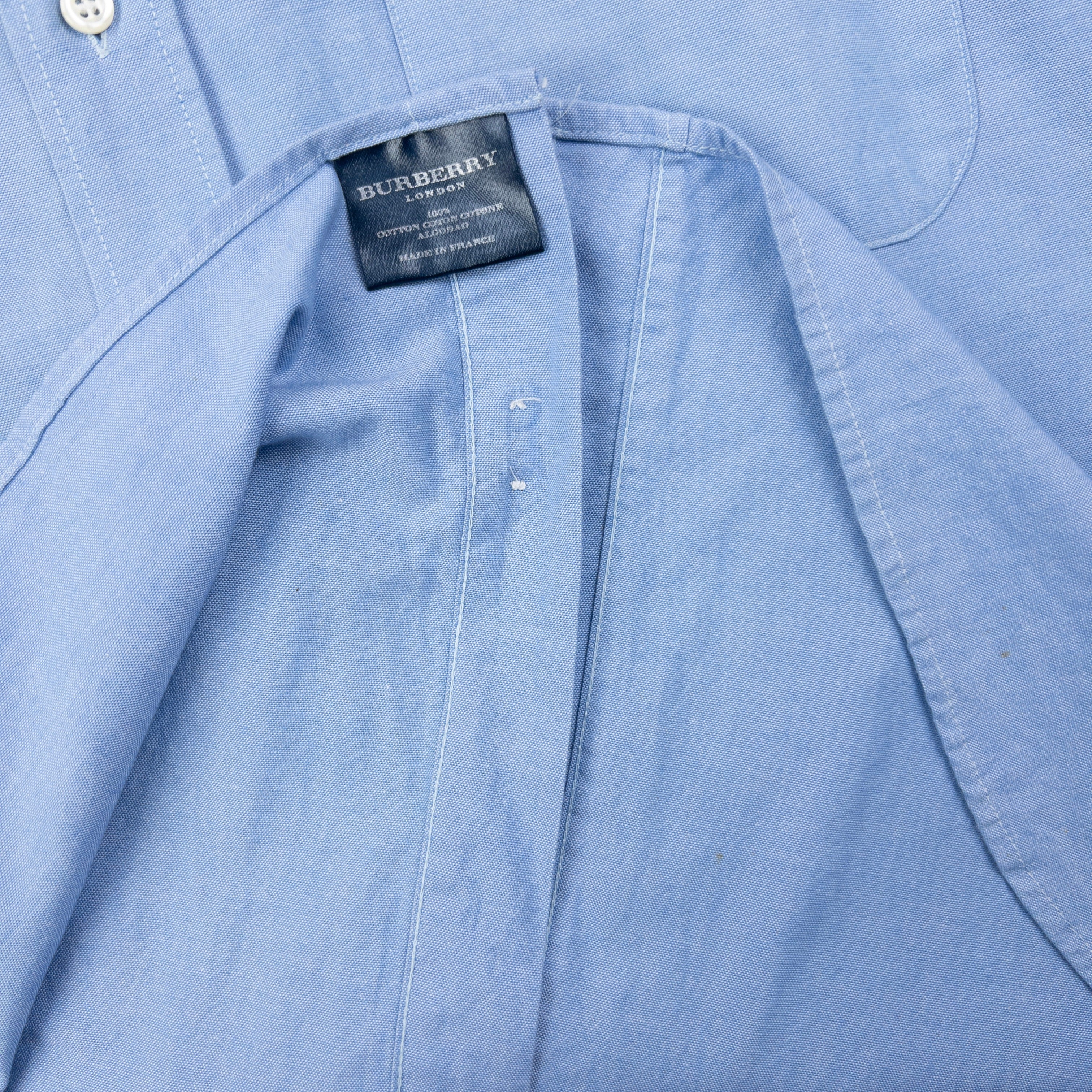 Vintage 2000s Burberry Nova Check Cuff Long Sleeve Button Up Shirt Size XL