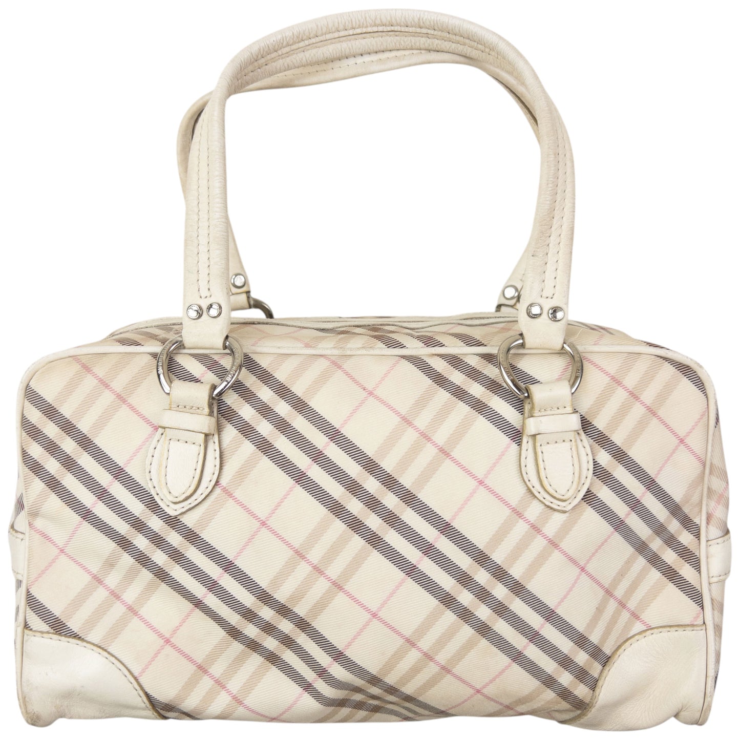 Vintage 2000s Burberry Blue Label Nova Check Handbag