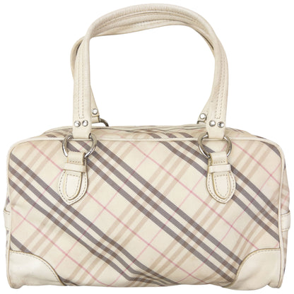 Vintage 2000s Burberry Blue Label Nova Check Handbag