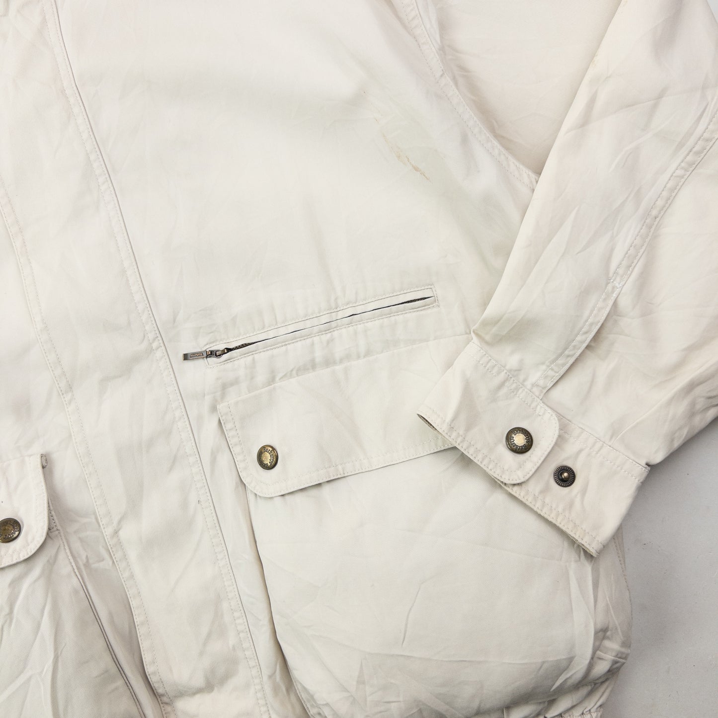 Vintage 90s Burberry Zip Up Jacket Size M