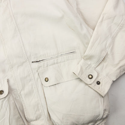 Vintage 90s Burberry Zip Up Jacket Size M