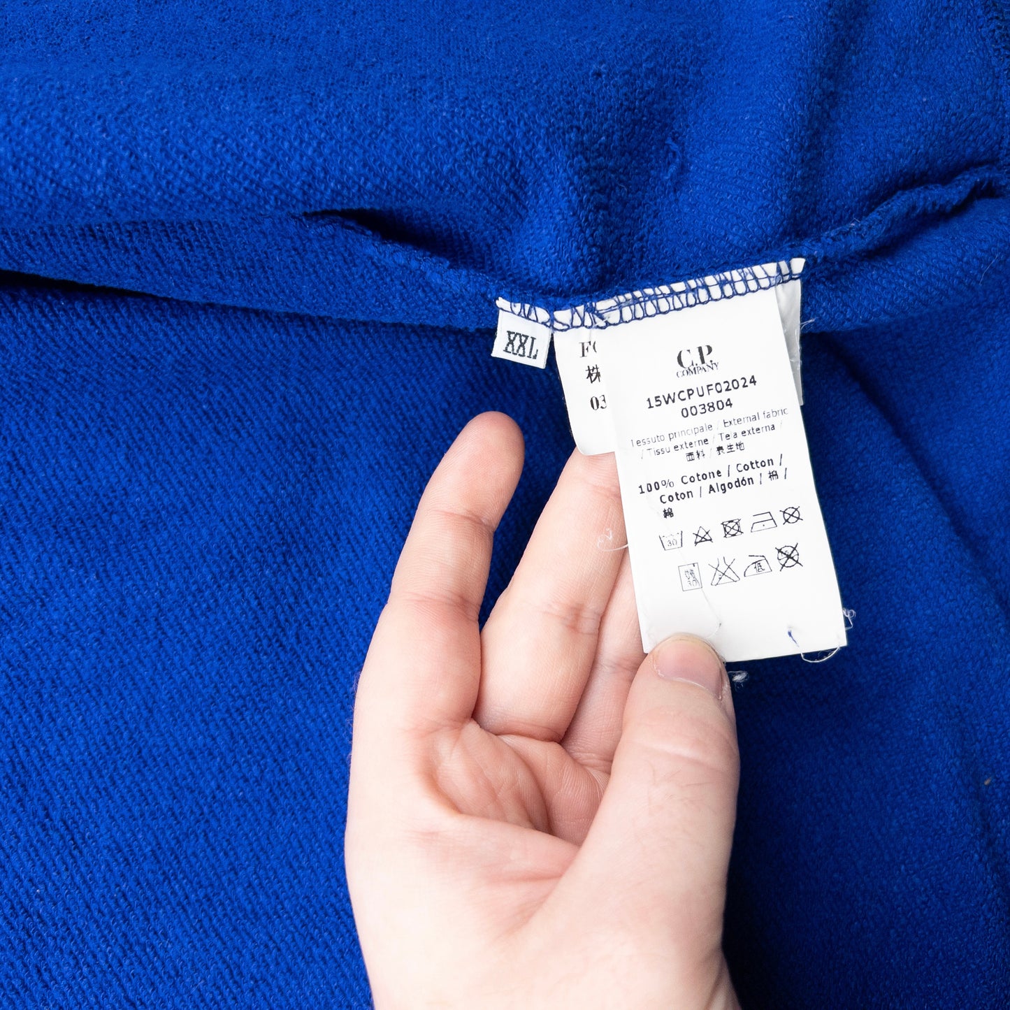 Vintage CP Company Goggle Hood Zip Up Hoodie Size XL