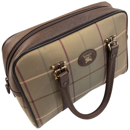 Vintage 90s Burberry Checkered Handbag