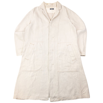 Vintage 90s Plantation By Issey Miyake Longline Jacket Size L