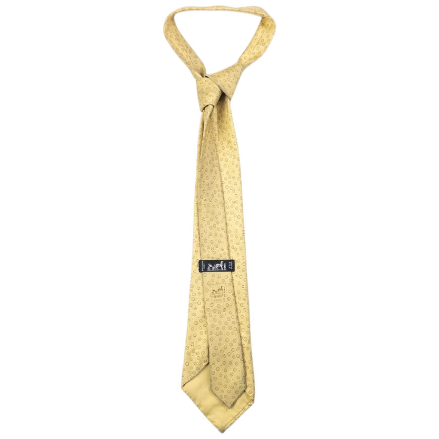 Vintage Hermès Polka Dot Silk Tie